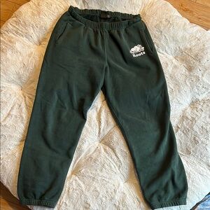 Roots Green Joggers